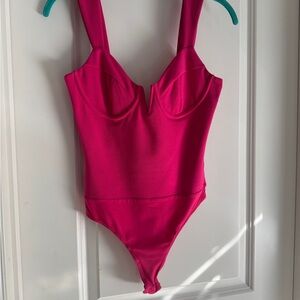 Lulu's Vibrant Pink Swimwear